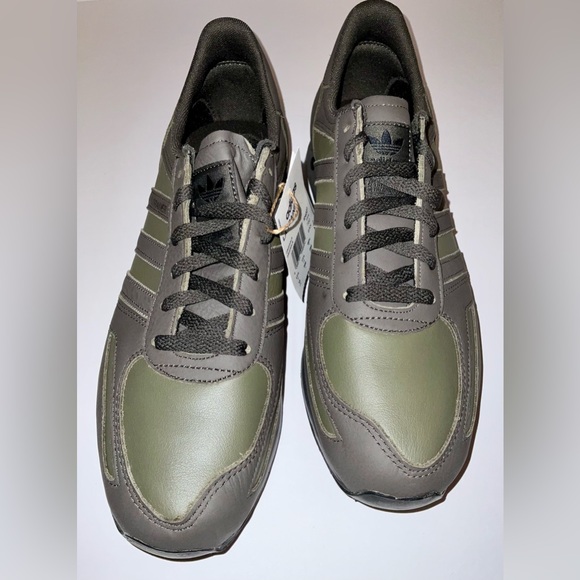 Mens Adidas LA Trainer 2 - ID4327- Olive Strata Core Black - size 12 - Picture 3 of 8